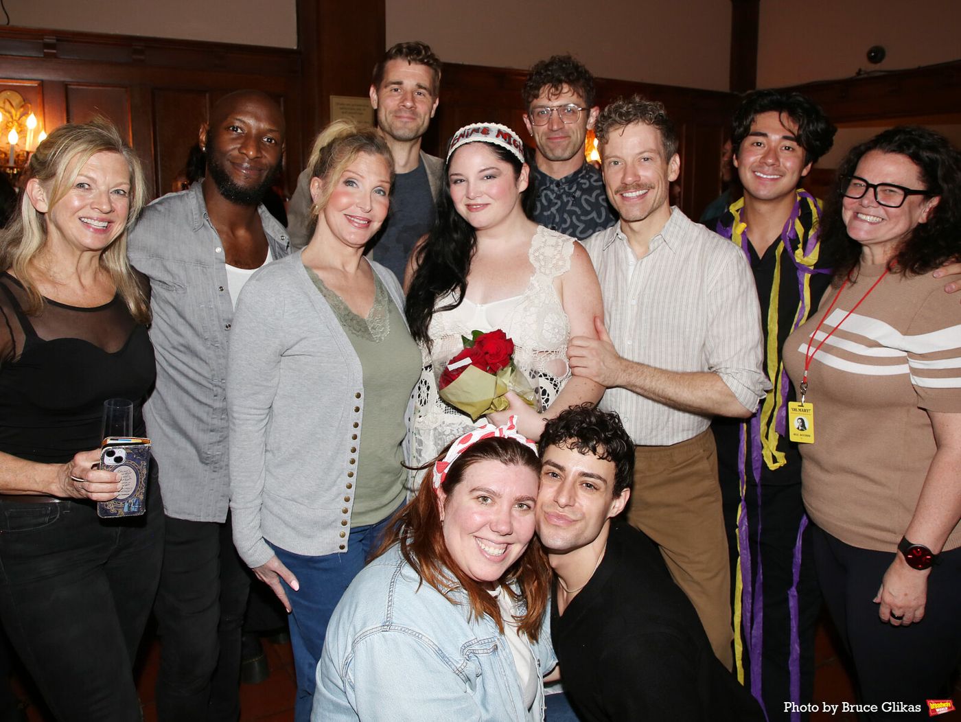 Photos: Meg Stalter, Barrett Foa, and Ryo Kamibayashi Take First Bows in OH, MARY! Image