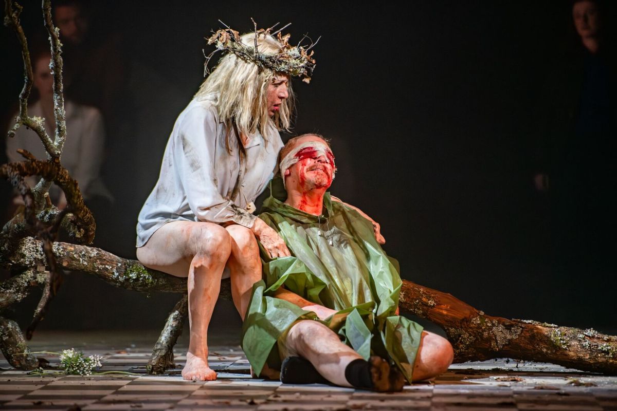 Maureen Beattie and Forbes Masson at Photos: Maureen Beattie and More in LEAR at Pitlochry Festival Theatre