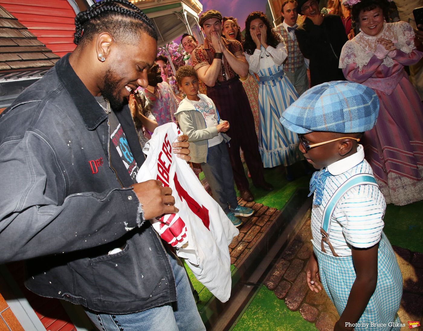 Photos: Donna McKechnie and Malik Nabers Visit SCHMIGADOON! on Broadway Image