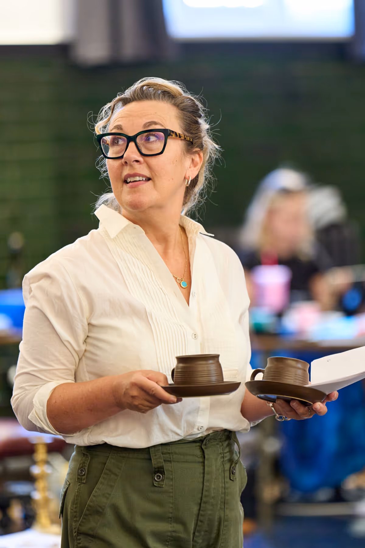 Dorothy Atkinson at Photos: Alan Ayckbourn’s HOW THE OTHER HALF LOVES in Rehearsal