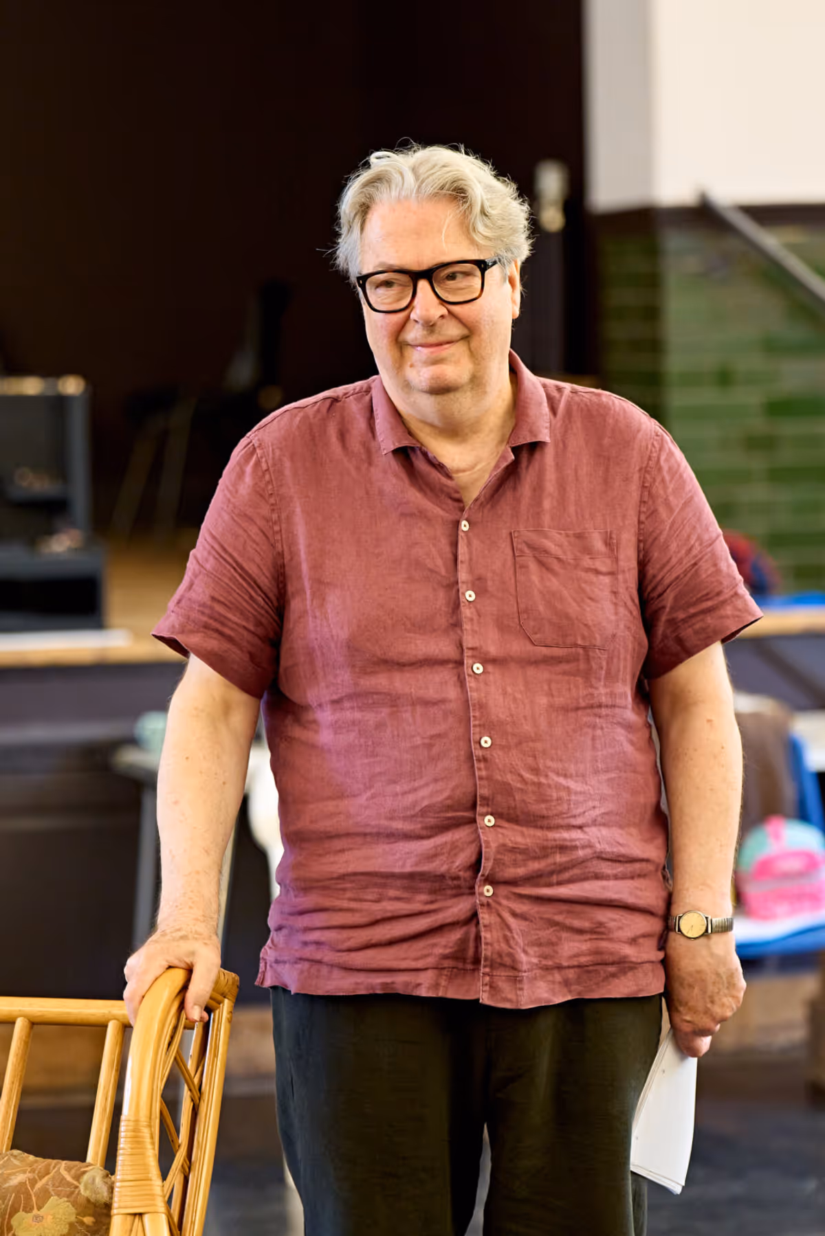 Roger Allam at Photos: Alan Ayckbourn’s HOW THE OTHER HALF LOVES in Rehearsal
