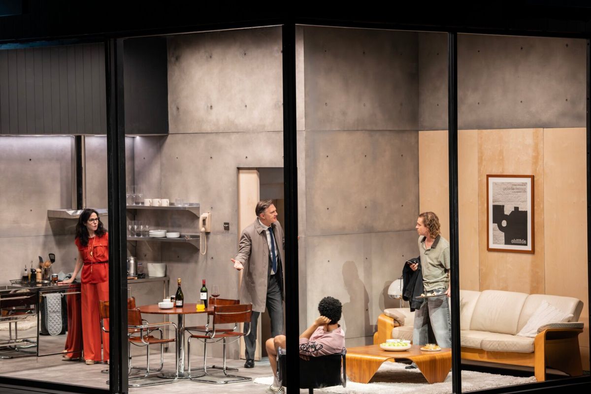Mary-Louise Parker, David Morrissey, Archie Madekwe, Tom Glynn-Carney at Photos: THE ORESTEIA is Now Playing at the Bridge Theatre
