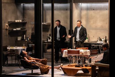Mary-Louise Parker, David Morrissey, John Macmillan Photo