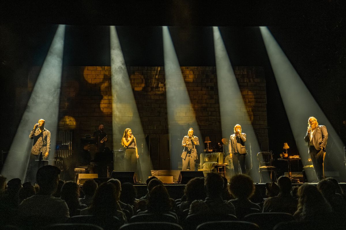 ravis Knights, Hailey Gillis, Divine Brown, Andrew Penner and Ben Caplan at Photos: First Look At THE SECRET CHORD Playing CAA Theatre