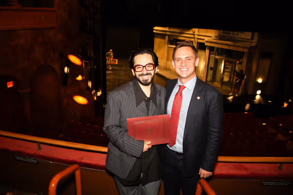 Michael Shayan and Carl Wilson Photo