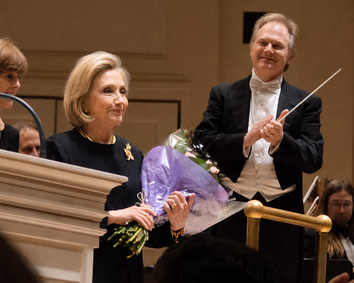 Photos: Hillary Clinton Joins Arcadia Symphony To Celebrate America's 250th Image
