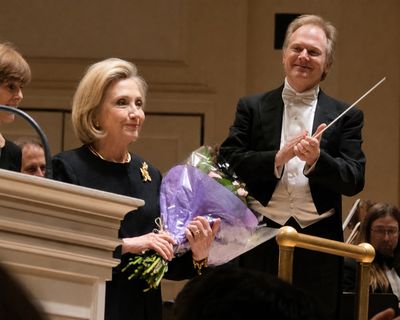 Hillary Clinton and Michael Fennelly Photo