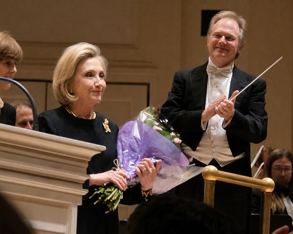Hillary Clinton and Michael Fennelly Photo