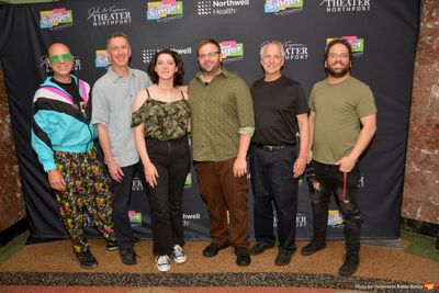 Music Director Jacob Stebly and Music Coordinattor Russell Brown with tonights band t Photo