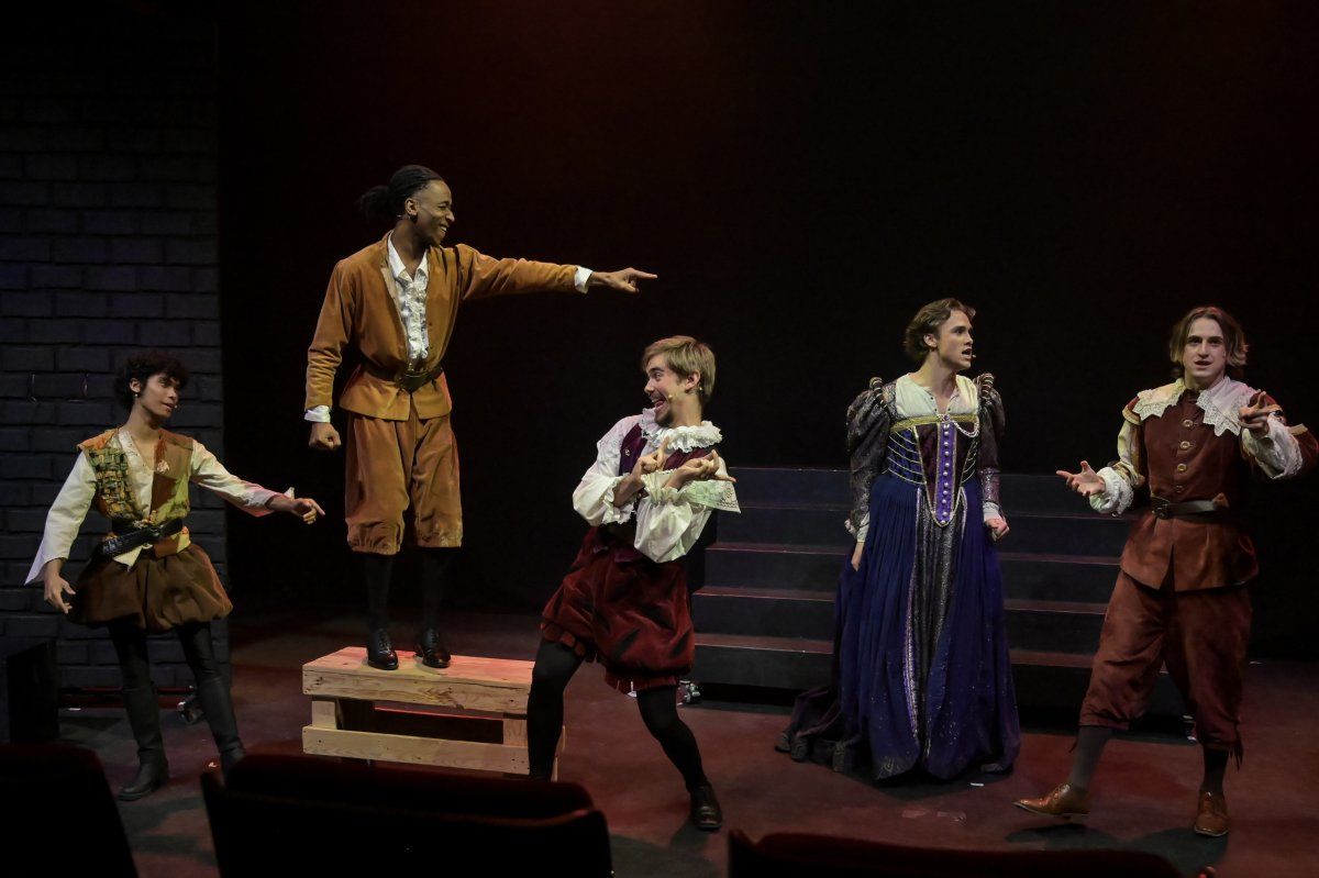 Cast of Something Rotten! by Nicholson Media
