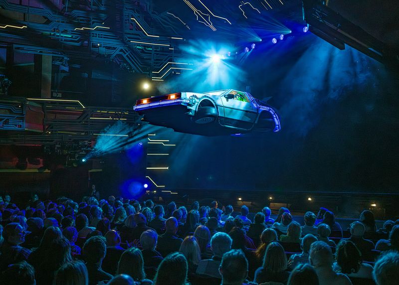 Photos: First Look at the Flying DeLorean in BACK TO THE FUTURE: THE MUSICAL — photo 1 of 1