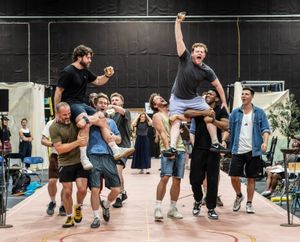 Daniel Hawksford, Matt Tait, Maxim Ays, Mariah Gale, Shaun Yusuf McKee, Callum Woodhouse, Edem-Ita Duke, Tom Stacy @ BroadwayWorld Daniel Hawksford, Matt Tait, Maxim Ays, Mariah Gale, Shaun Yusuf McKee, Callum Woodho Photo