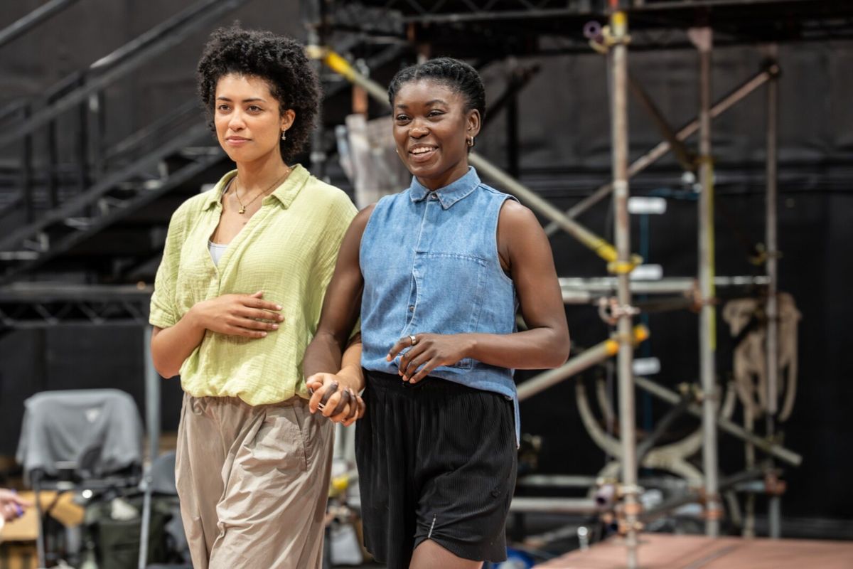 April Nerissa Hudson, Tanisha Spring at Photos: George R. R. Martin’s GAME OF THRONES: THE MAD KING in Rehearsal