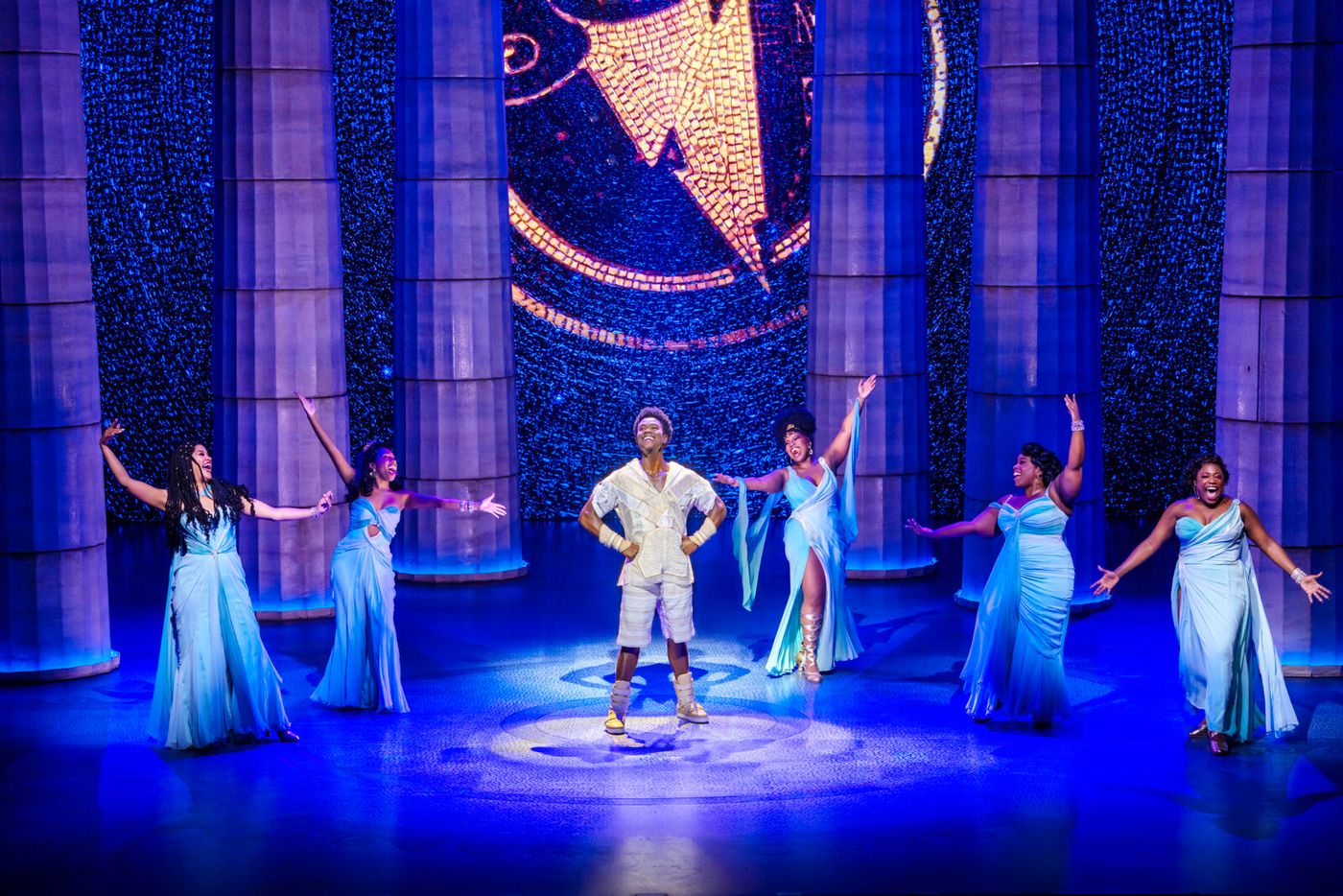 Photos: First Look at Bradley Gibson as Hercules in the West End Image