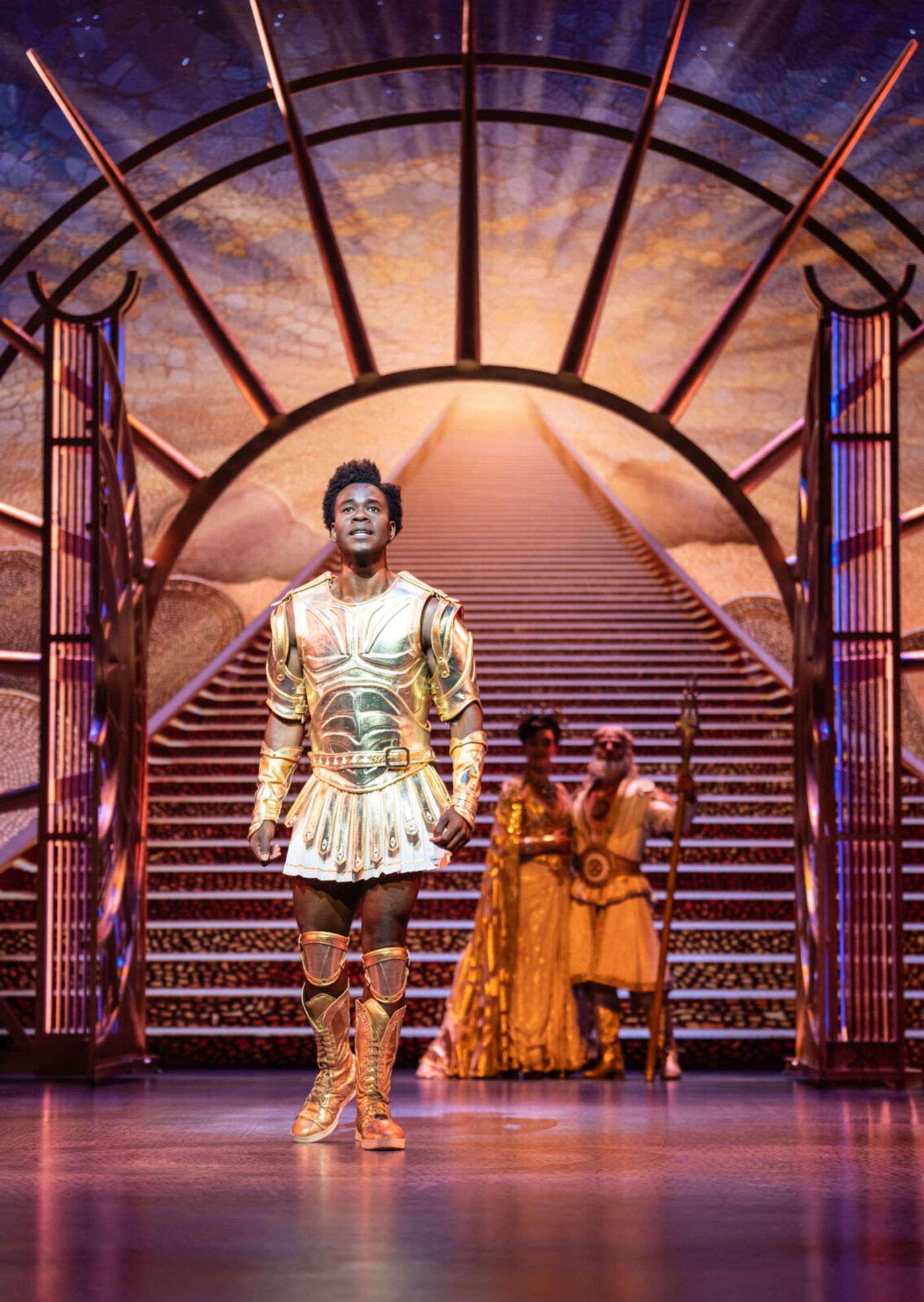 Photos: First Look at Bradley Gibson as Hercules in the West End Image