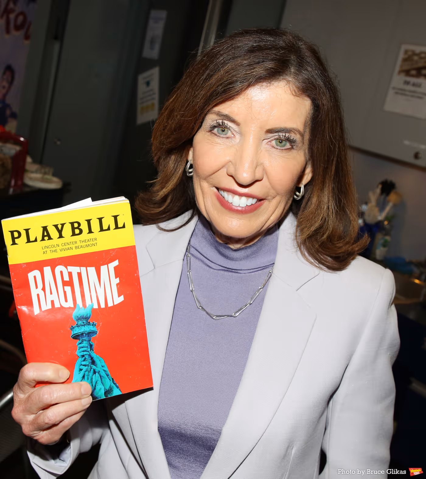 Photos: New York Governor Kathy Hochul Visits RAGTIME Image