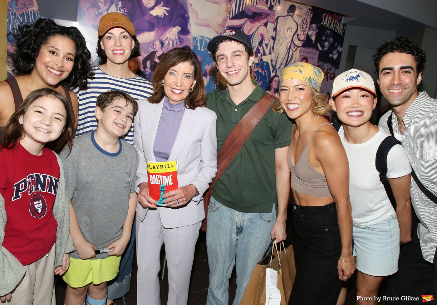 Photos: New York Governor Kathy Hochul Visits RAGTIME Image