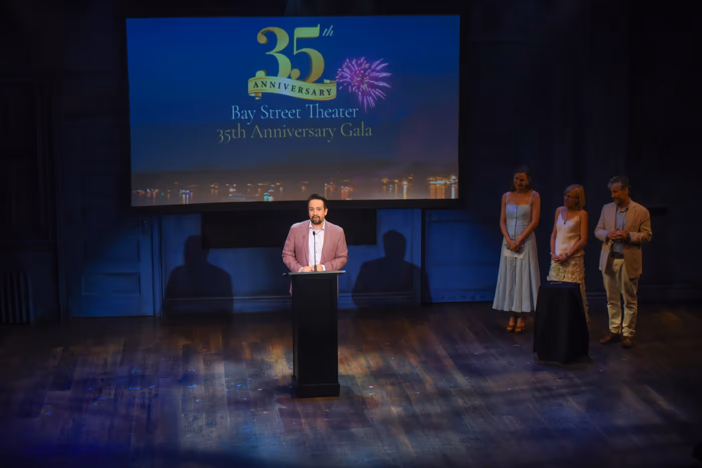 Photos: Lin-Manuel Miranda Honored With Lifetime Achievement Award at Bay Street Theater Gala Image