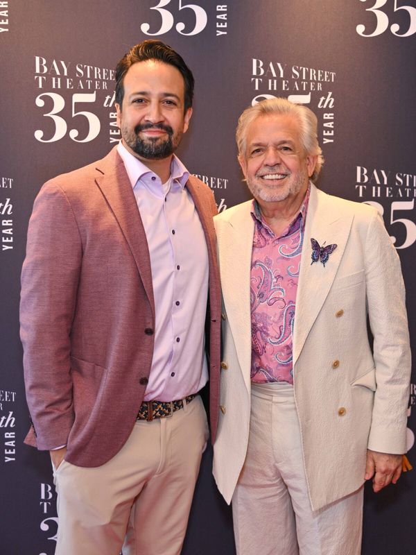 Lin-Manuel Miranda and Luis A. Miranda Jr. Photo