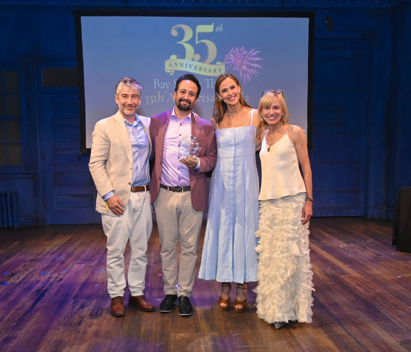 Photos: Lin-Manuel Miranda Honored With Lifetime Achievement Award at Bay Street Theater Gala Image