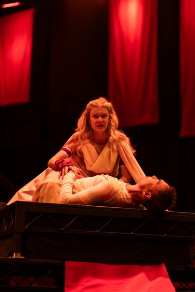 Ella Olesen and Mark Dacascos Photo