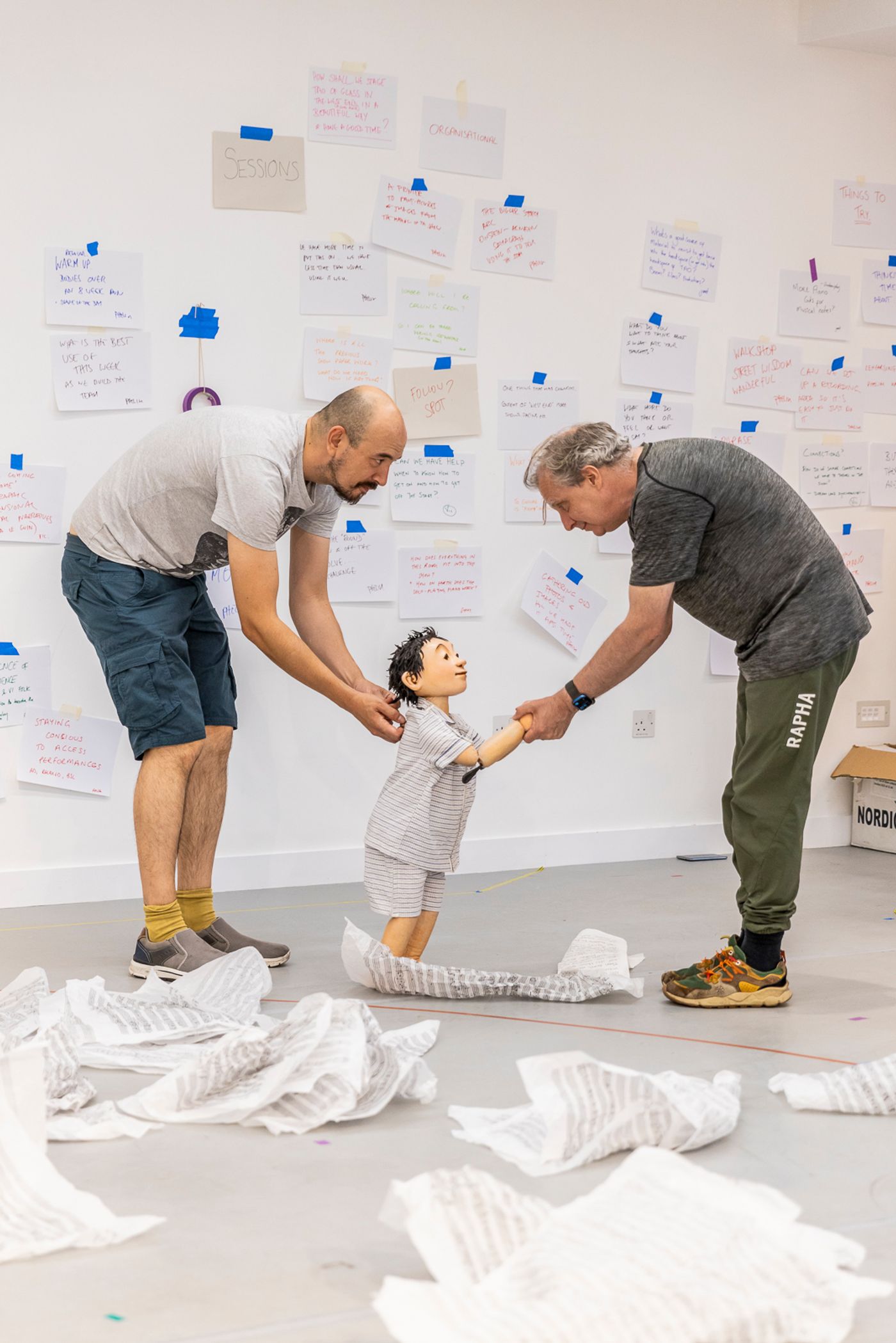 Photos: TAO OF GLASS in Rehearsal at @sohoplace Theatre Image