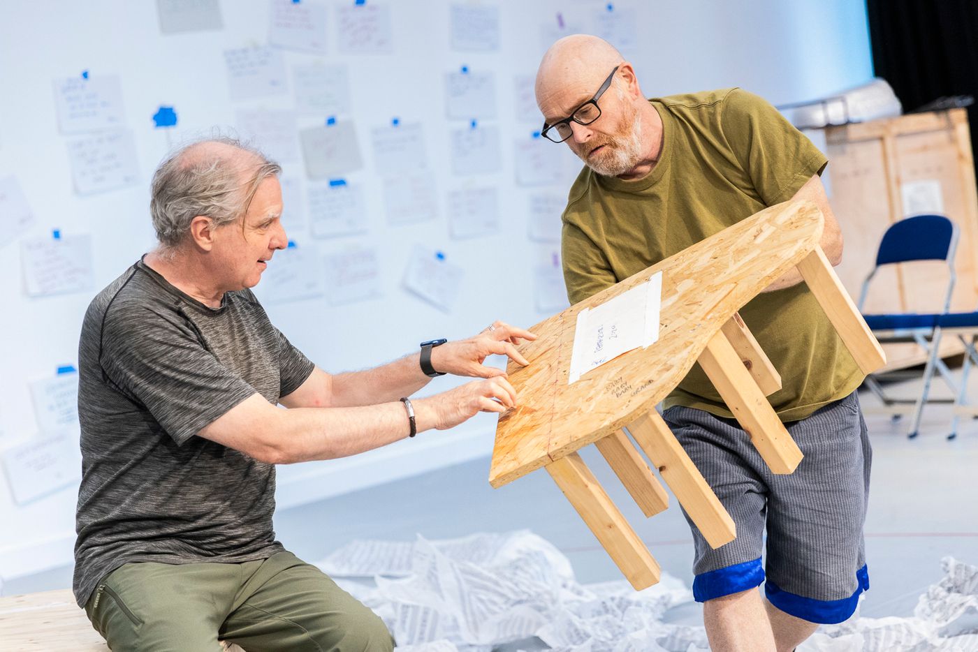 Photos: TAO OF GLASS in Rehearsal at @sohoplace Theatre Image