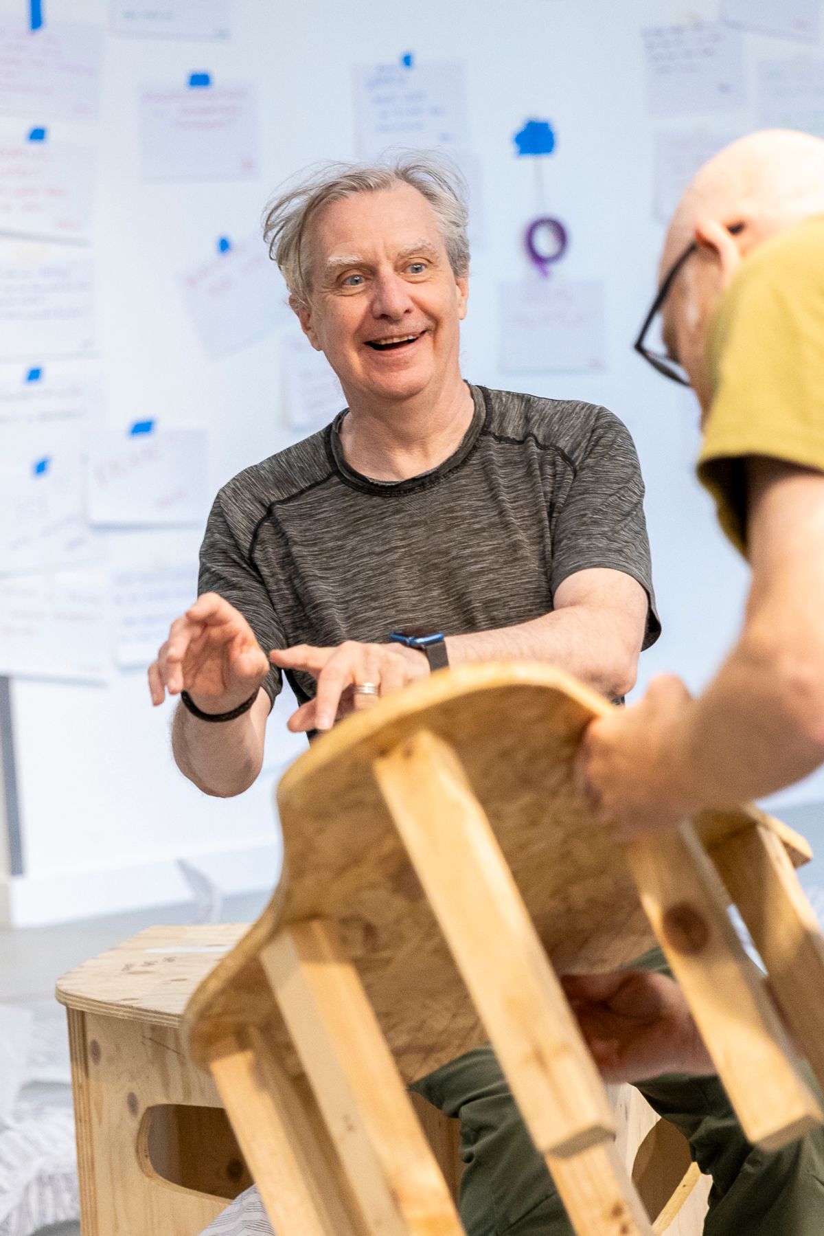 Phelim McDermott at Photos: TAO OF GLASS in Rehearsal at @sohoplace Theatre