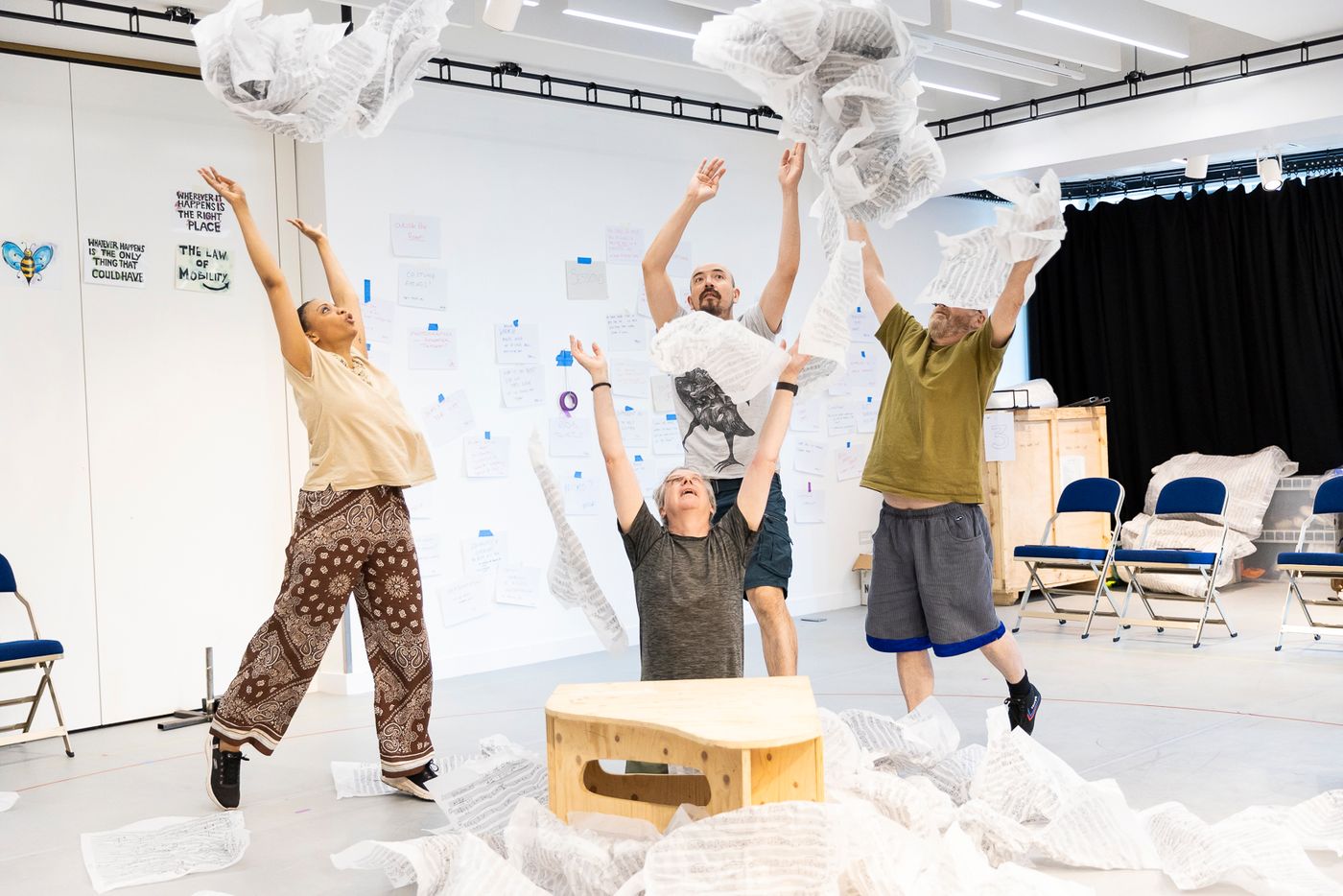 Photos: TAO OF GLASS in Rehearsal at @sohoplace Theatre Image