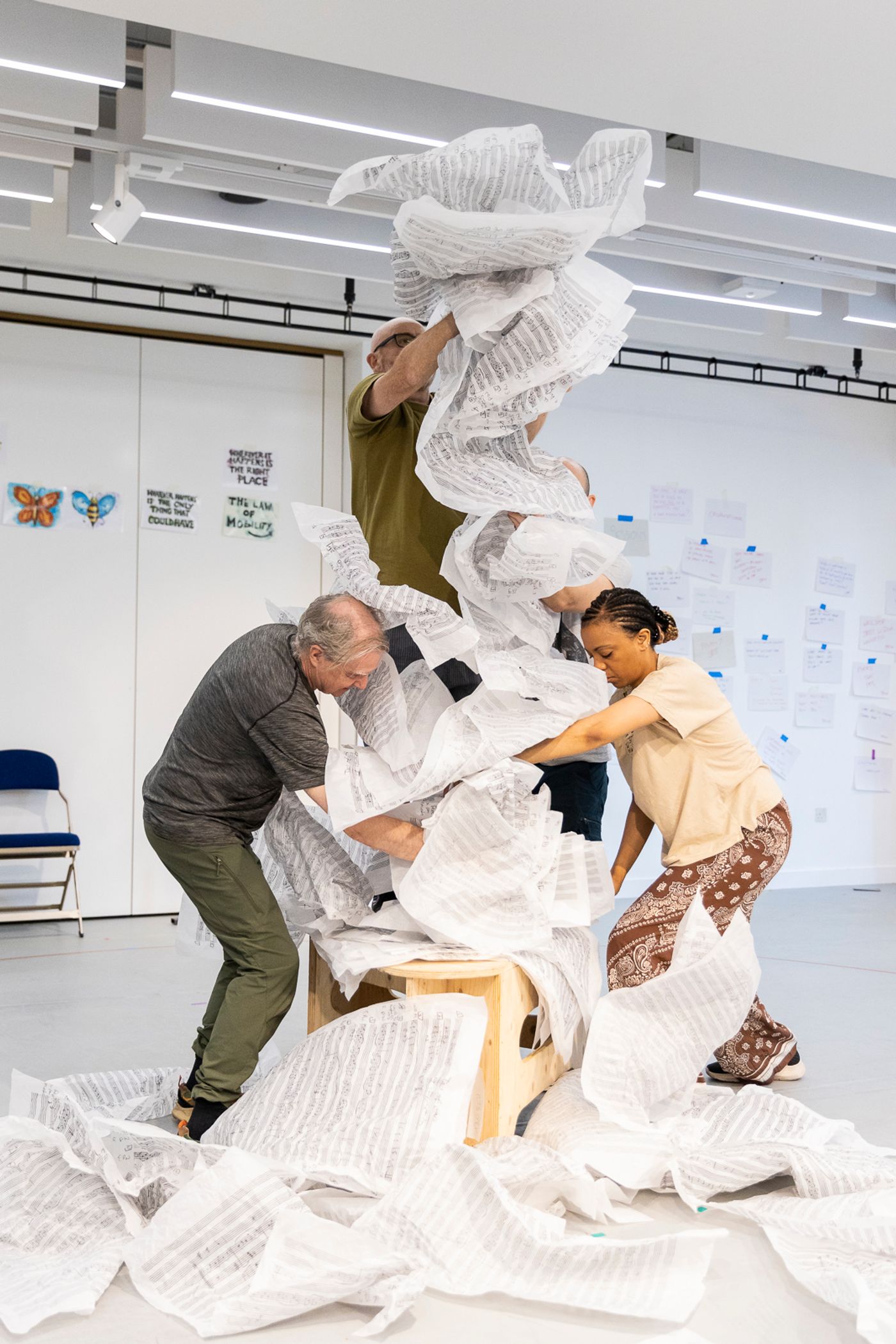 Photos: TAO OF GLASS in Rehearsal at @sohoplace Theatre Image