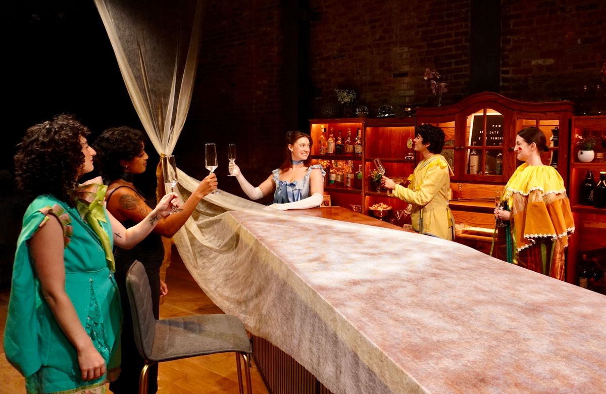Milena Makse, Uma Paranjpe, McLean Peterson, Romeo Torres & Shannon Mastel at Photos: TAMING OF THE SHREW at La MaMa's Newly Renovated Club Space