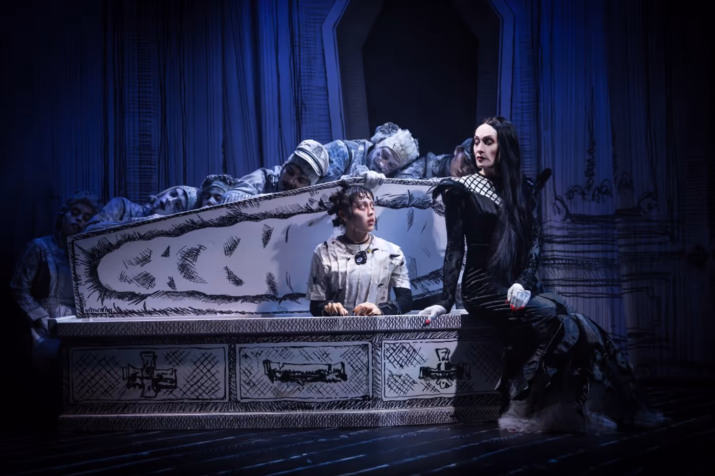 REVIEW: Wonderfully Nostalgic, THE ADDAMS FAMILY THE MUSICAL Is A Delightful Escape Image