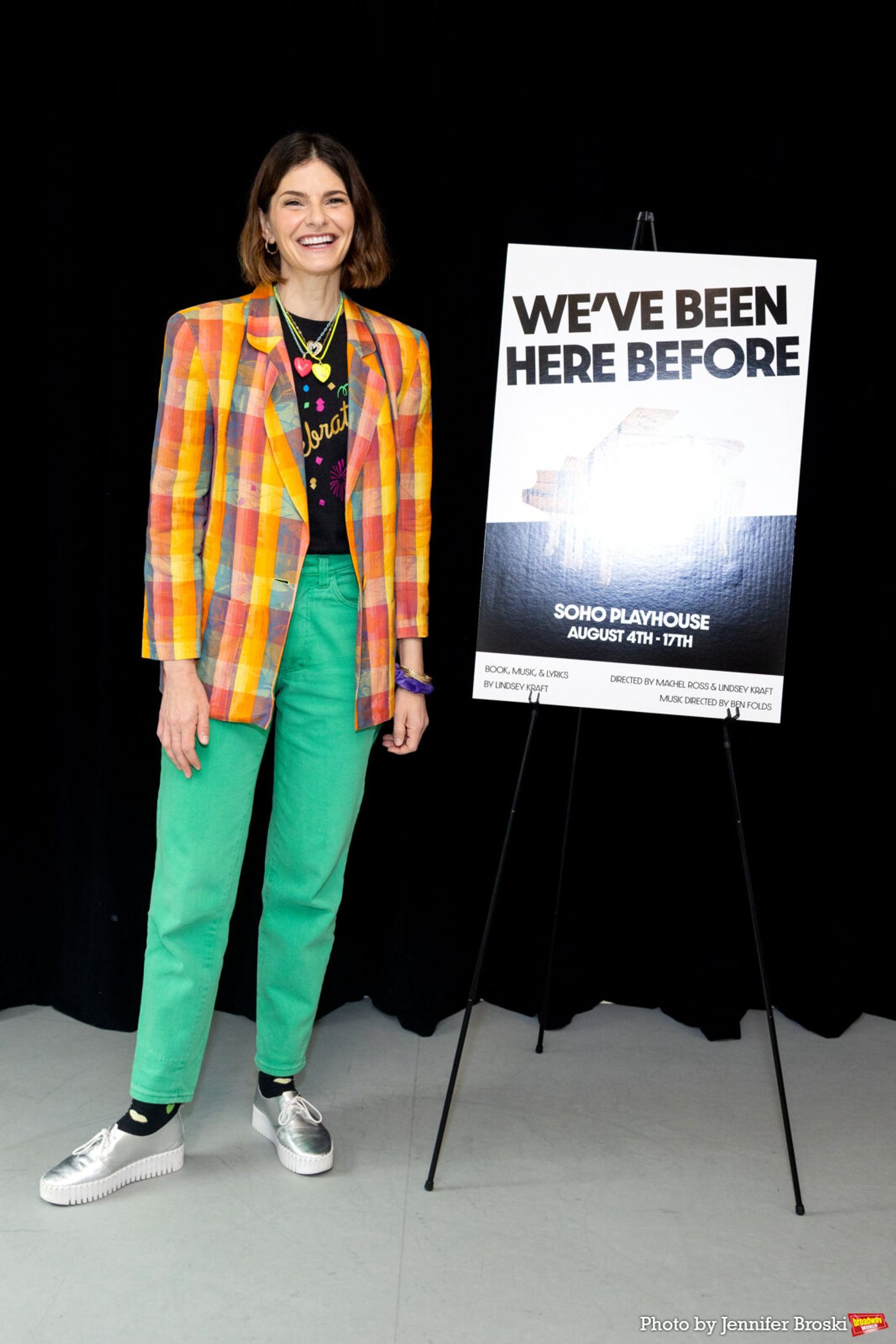 Photos: Lindsey Kraft & Ben Folds Get Ready for WE'VE BEEN HERE BEFORE Image