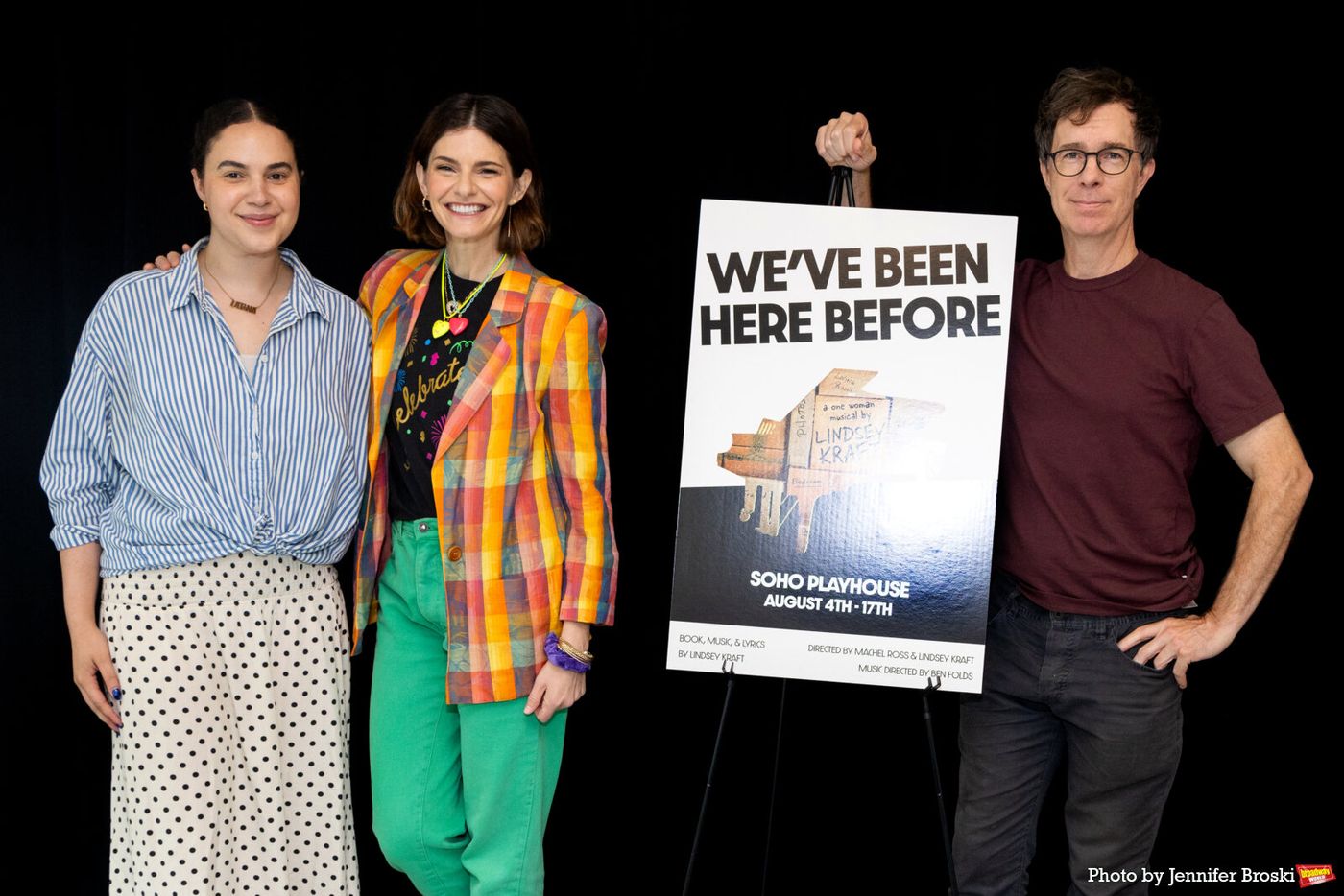 Photos: Lindsey Kraft & Ben Folds Get Ready for WE'VE BEEN HERE BEFORE Image