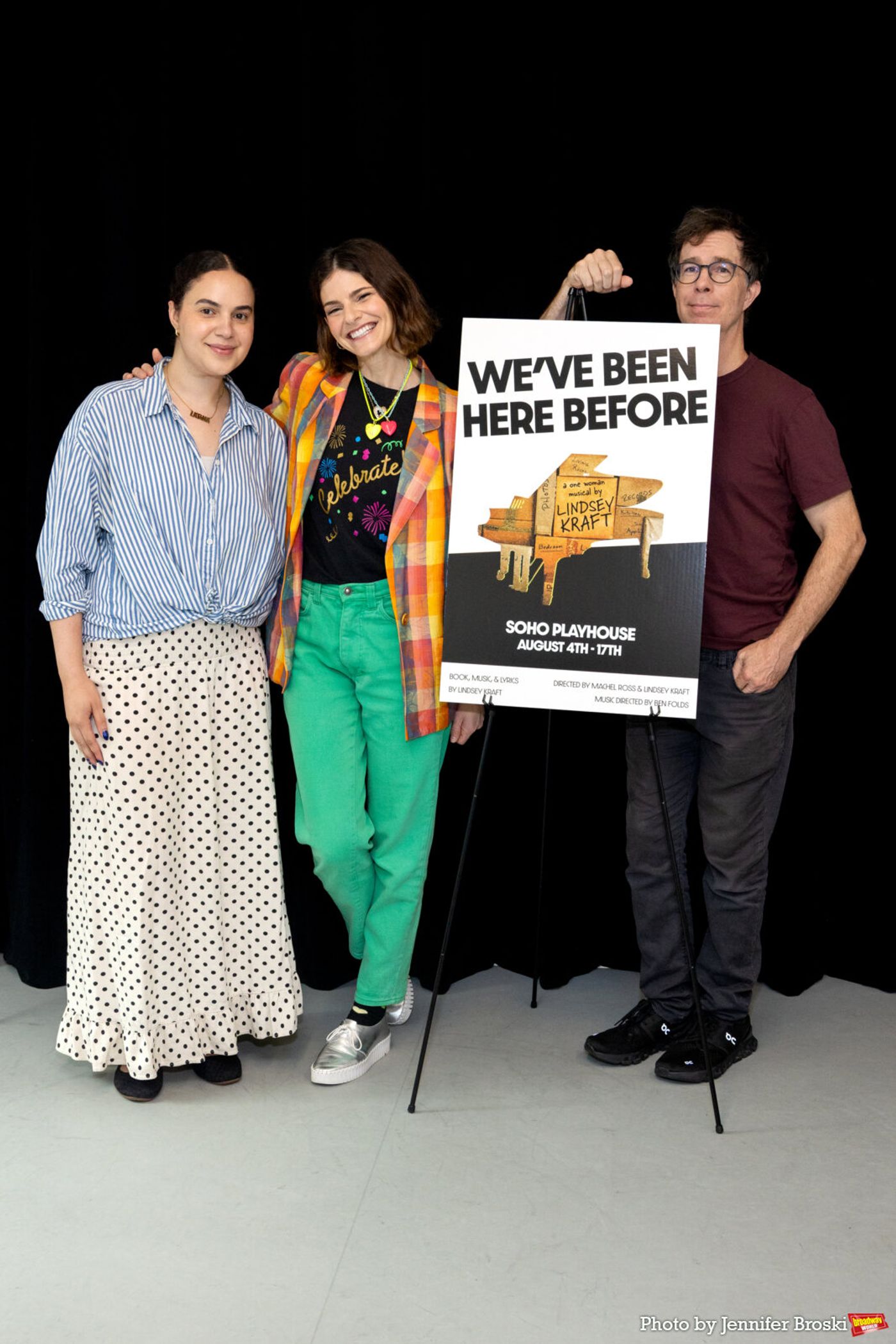 Photos: Lindsey Kraft & Ben Folds Get Ready for WE'VE BEEN HERE BEFORE Image