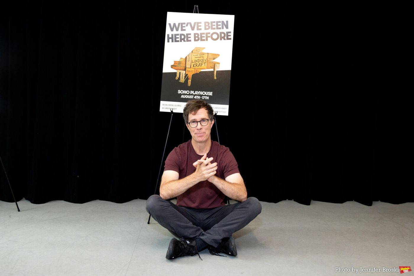 Photos: Lindsey Kraft & Ben Folds Get Ready for WE'VE BEEN HERE BEFORE Image