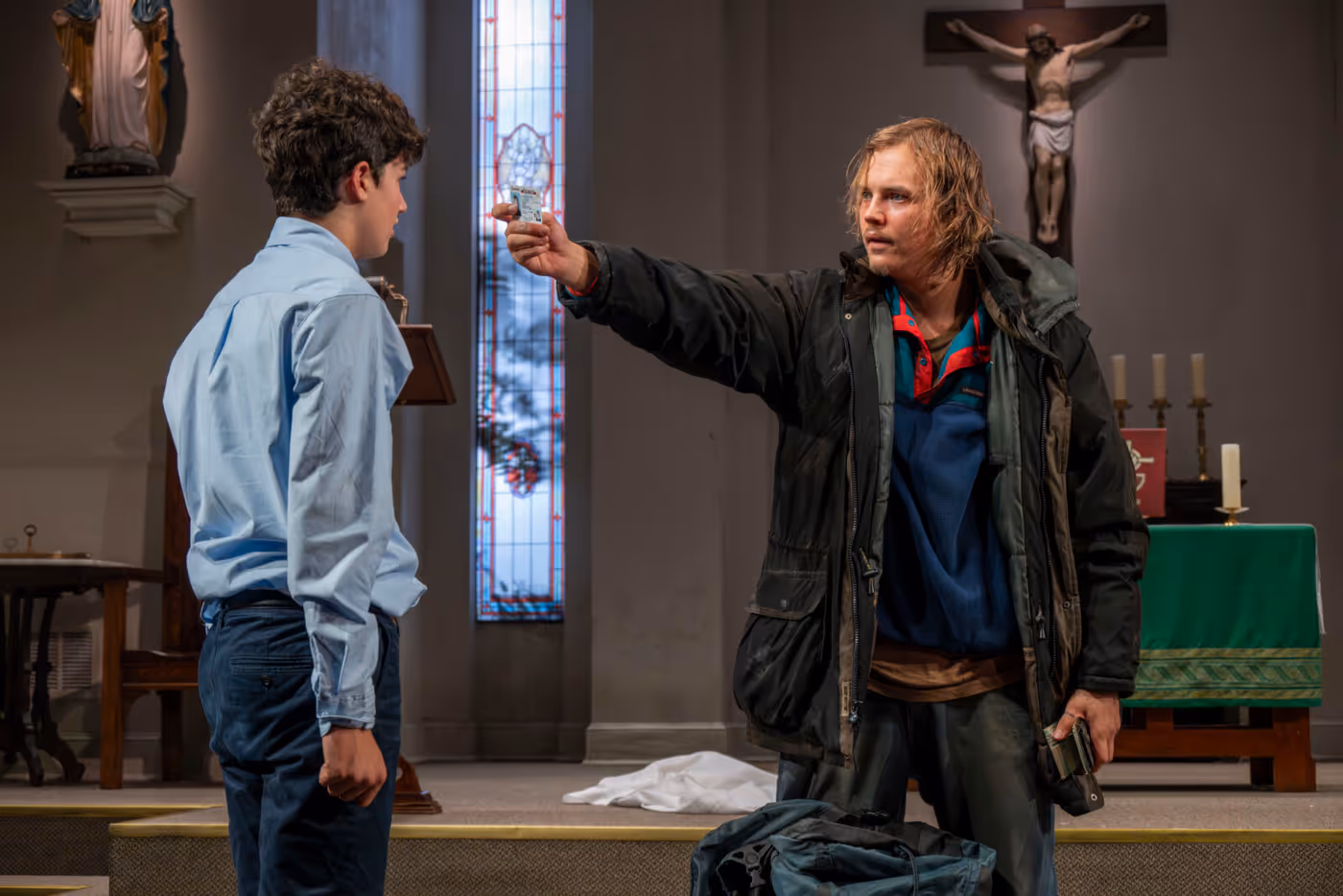 Photos: Crystal Finn, Ivan Howe and More in THE SAVIORS at Atlantic Theater Company Image