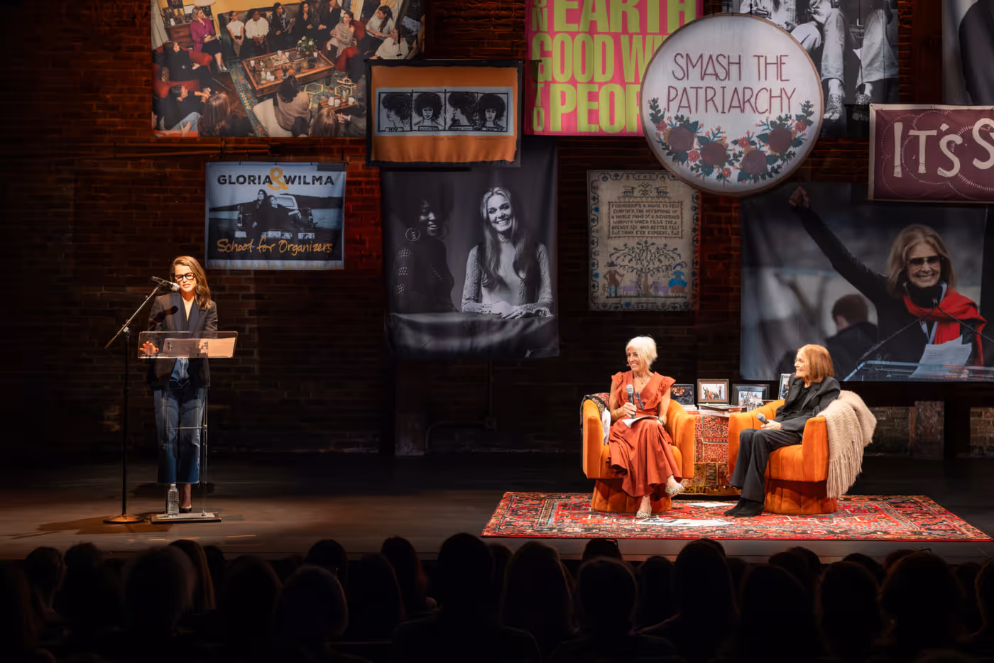 Photos: See YES TO THE UNKNOWN: A NIGHT WITH GLORIA STEINEM Off-Broadway Image