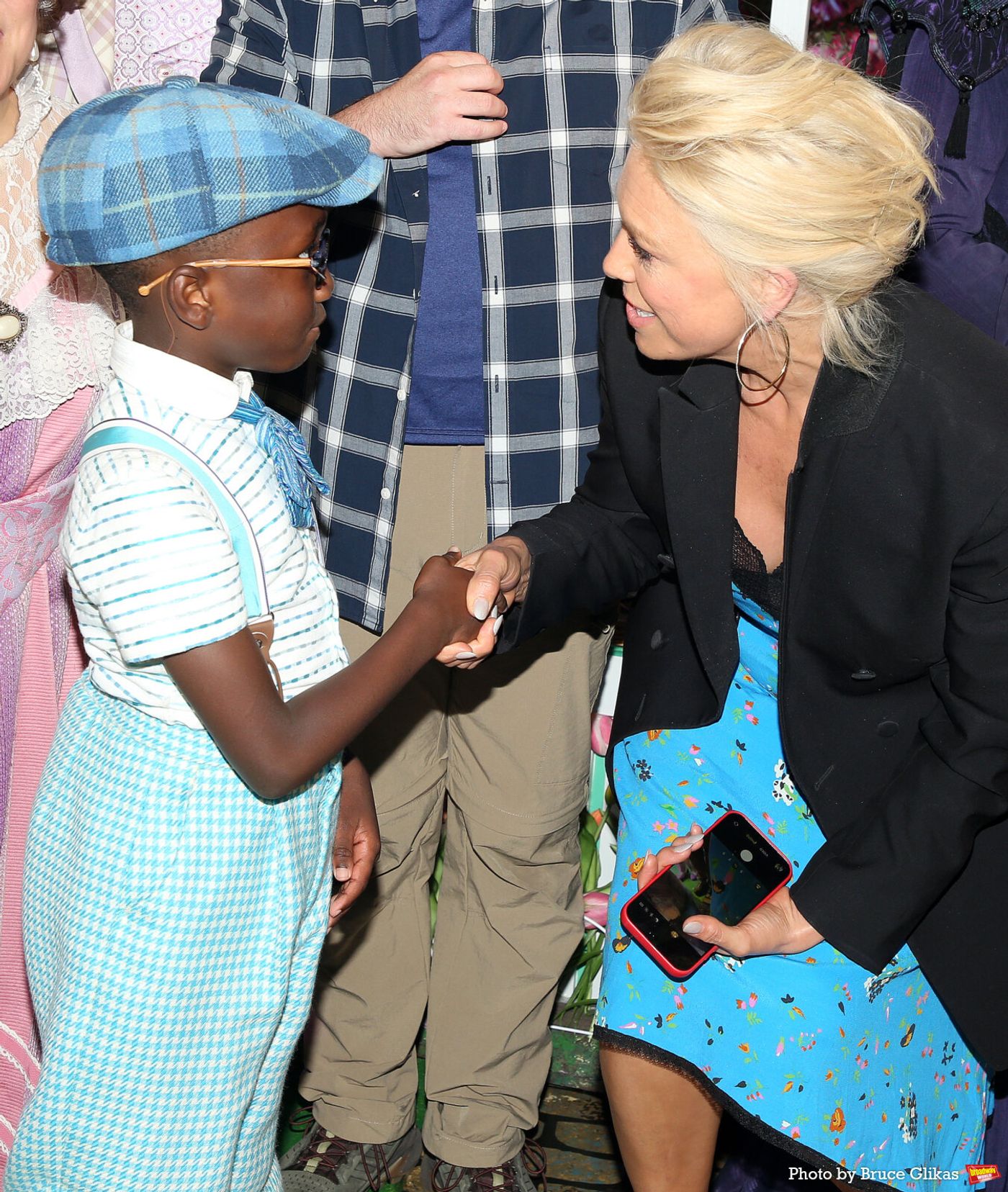 Photos: Hannah Waddingham Visits SCHMIGADOON! on Broadway Image