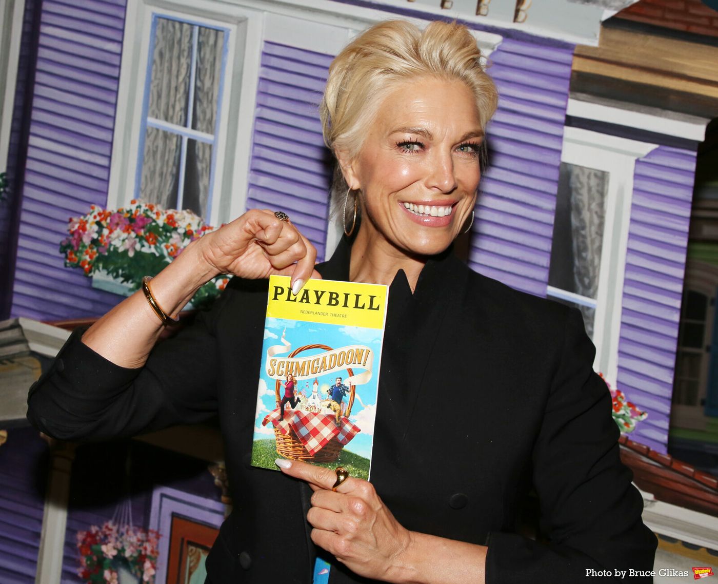 Photos: Hannah Waddingham Visits SCHMIGADOON! on Broadway Image