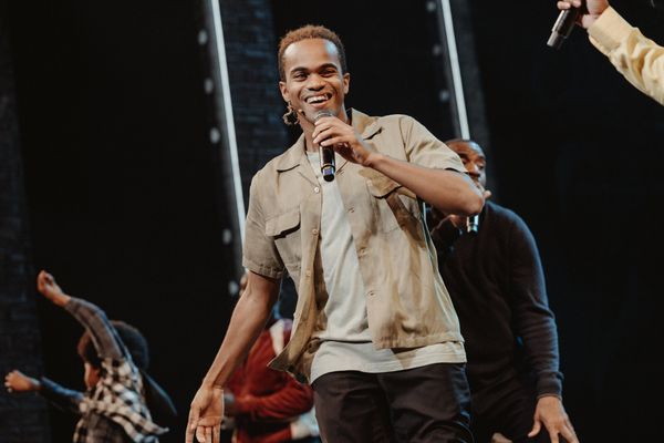 Brandon Lee Harris Takes First Bow as 'Michael' Photo