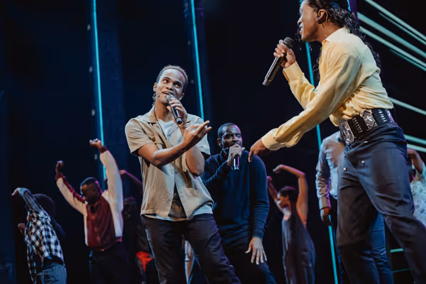 Brandon Lee Harris Takes First Bow as 'Michael' Photo