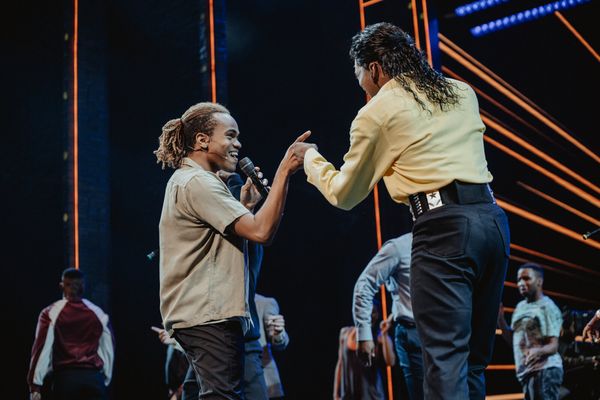 Brandon Lee Harris Takes First Bow as 'Michael' Photo