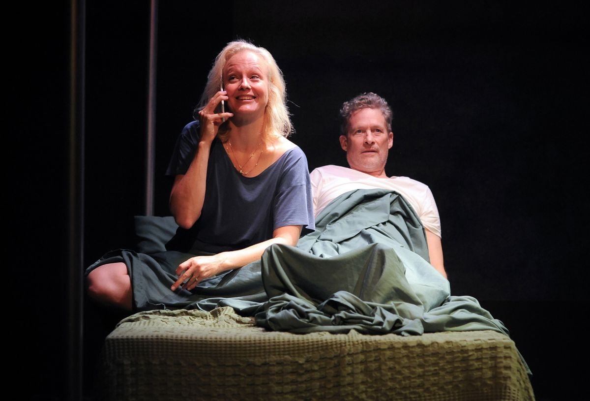 Tasha Ames and James Tupper  Photo by Cooper Bates at Photos: F**KING STRANGERS to Open at Echo Theater Company in Atwater Village