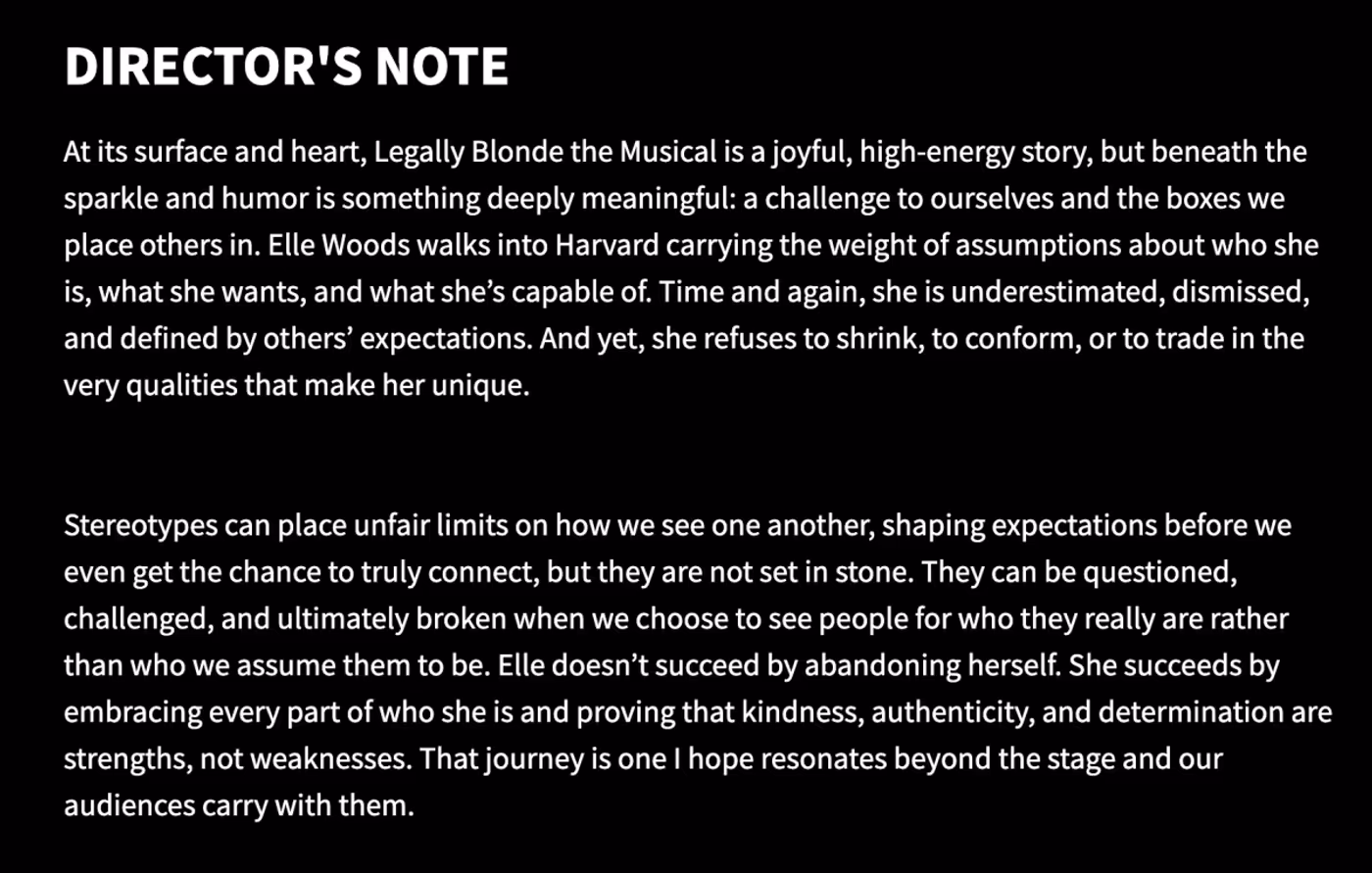 Stage Mag Spotlight: Port Tobacco Players's LEGALLY BLONDE THE MUSICAL Image
