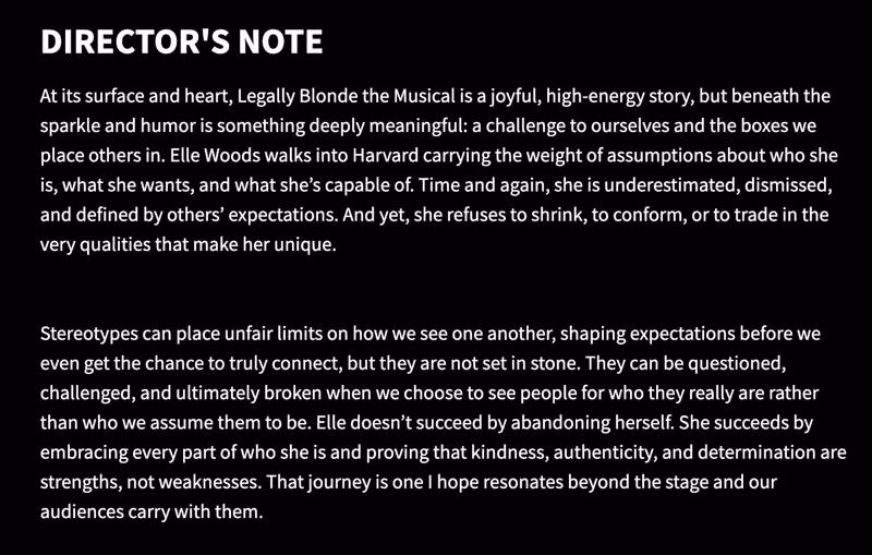 Stage Mag Spotlight: Port Tobacco Players's LEGALLY BLONDE THE MUSICAL Image