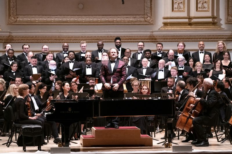 Dr. Michael Fennelly Leads America Celebrates 250 at Carnegie Hall, Bringing Together 250 Artists for an Unforgettable Celebration of America's Musical Heritage Image