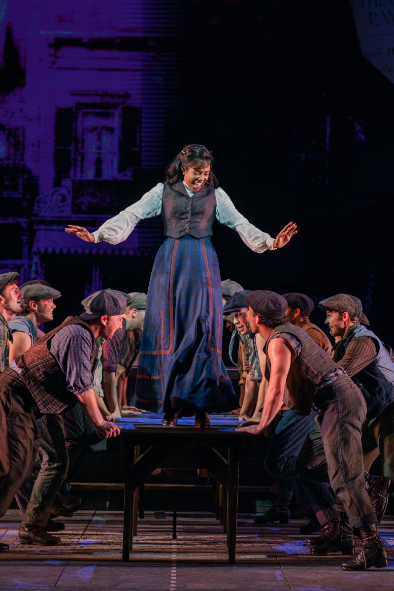 DISNEY’S NEWSIES at The Muny Thrills With Richard J. Hinds Explosive Choreography Image