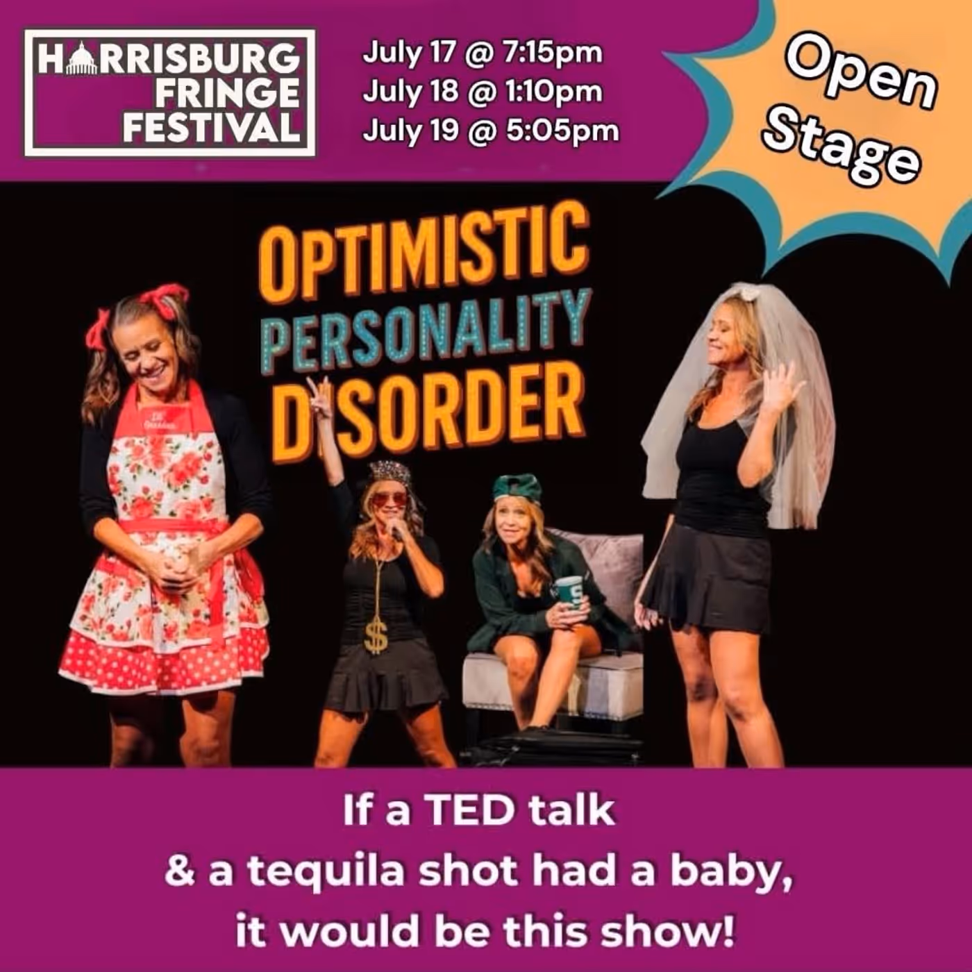 Review: DAY 3 OF 2026 HARRISBURG FRINGE FESTIVAL at Various Harrisburg Venues Image