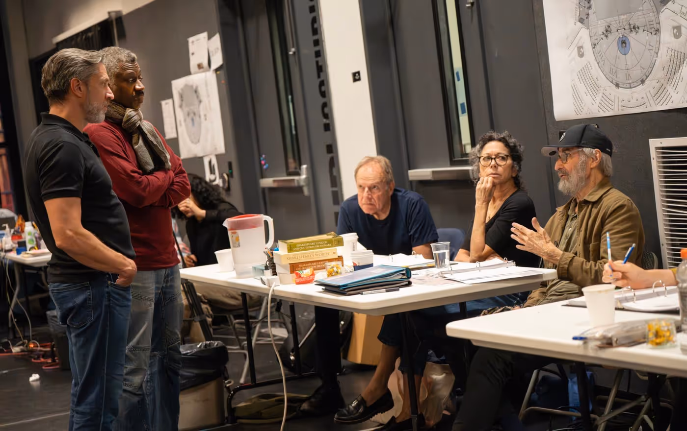 Photos: Raúl Esparza, Lily Rabe and More in Rehearsals for THE WINTER'S TALE Image